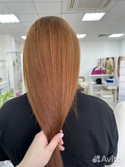 Модель на окрашивание в один тон/корни