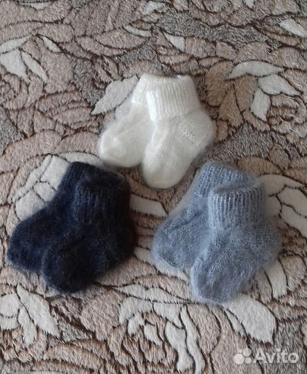 Носочки детские пуховые