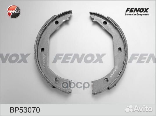 Колодки тормозные барабанные BP53070 fenox