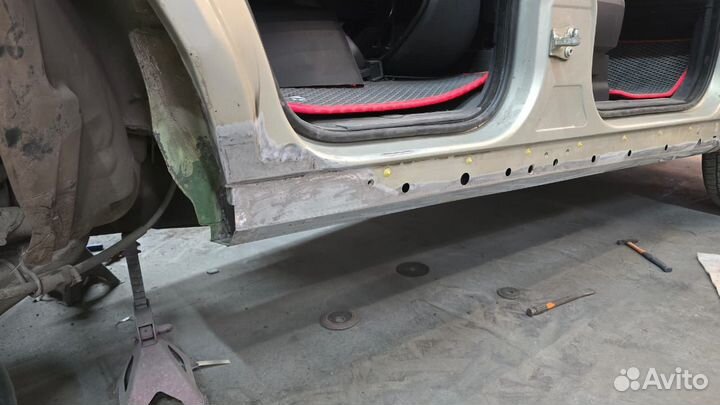 Замена порогов и арок