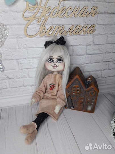 Кукла текстильная