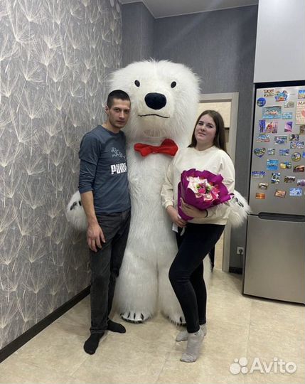 Ростовая кукла мишка аренда