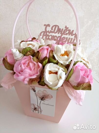 Зефирные корзиночки, букеты, коробочки