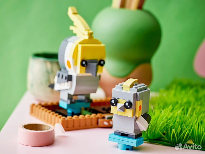 Lego Brickheadz 40481 Cockatiel & Chick