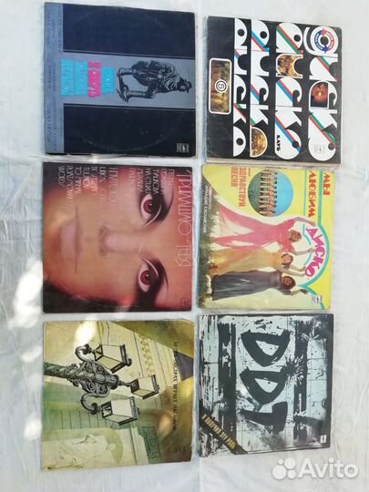 Виниловые пластинки СССР