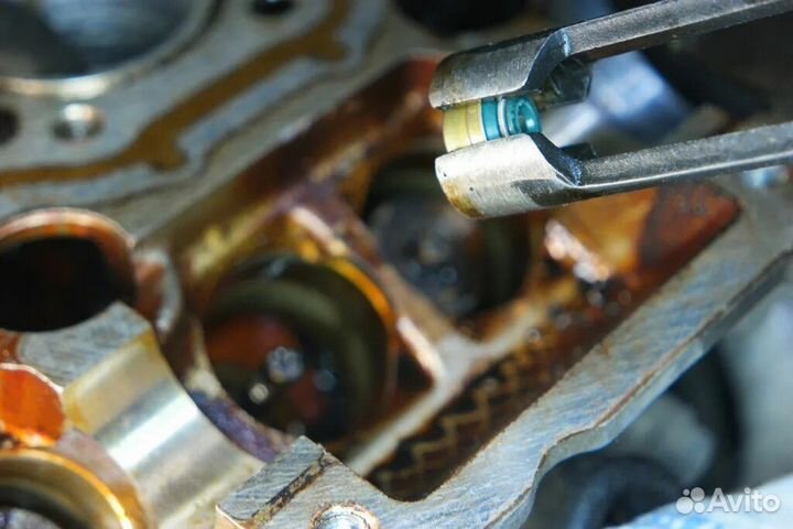 Замена маслосъемных колпачков без снятия гбц