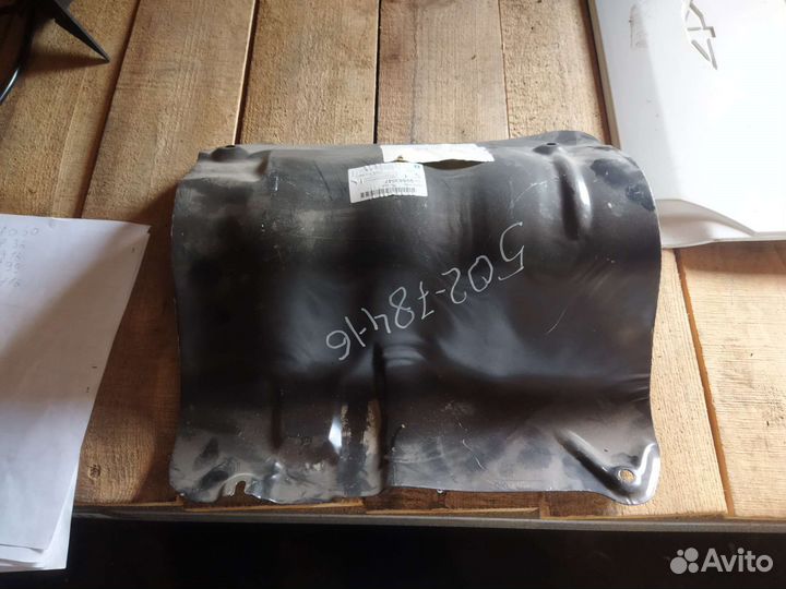 Защита глушителя Chevrolet Lacetti экран тепловой