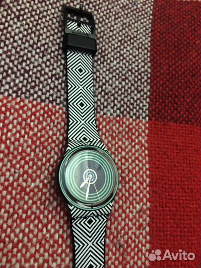 Часы Swatch maxi green spell