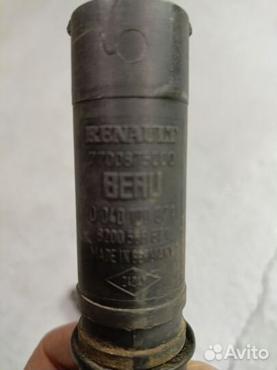 Катушки зажигания renault duster