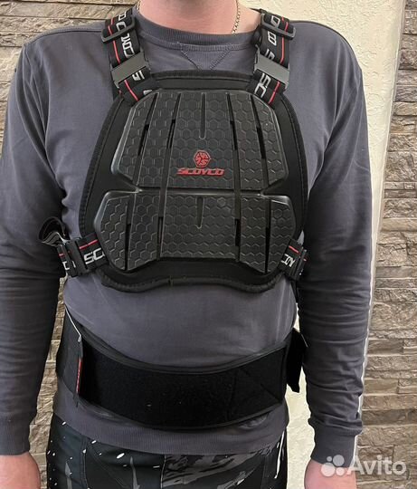 Мото защита спины,груди,черепаха
