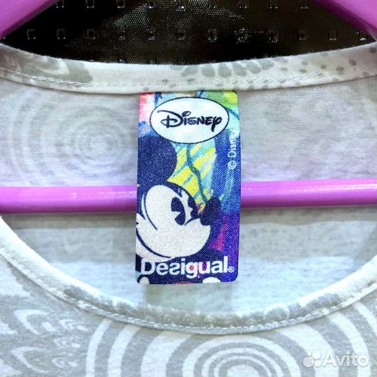 Футболка Desigual Disney с пайетками Минни Маус