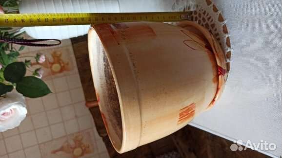 Горшок керамический 19см