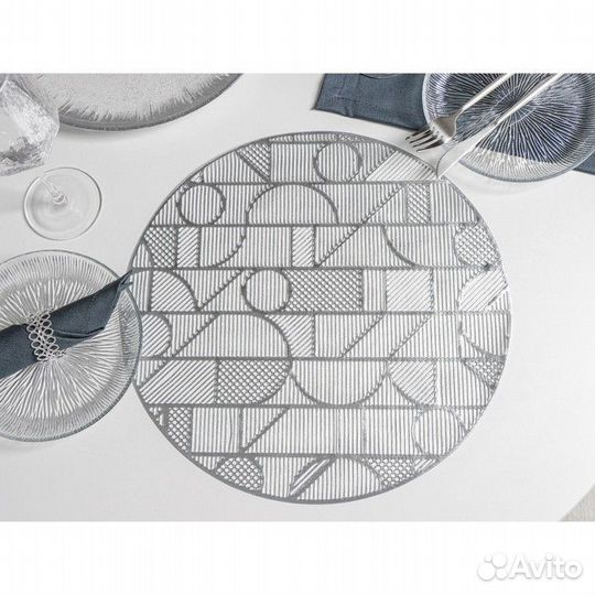 Набор салфеток сервировочных на стол Доляна «Бурле