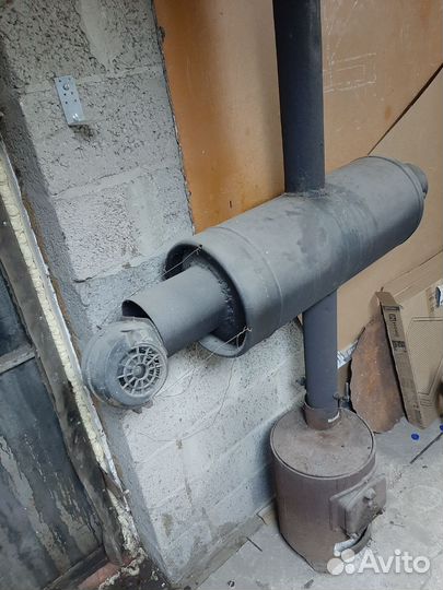 Буржуйка с теплообменником