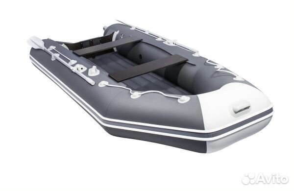 Лодка пвх 3200 нднд графит/светло-серый 