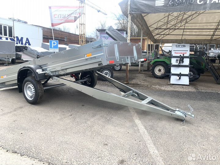 Прицеп сст 7132-09-Ш (без тента и дуг)