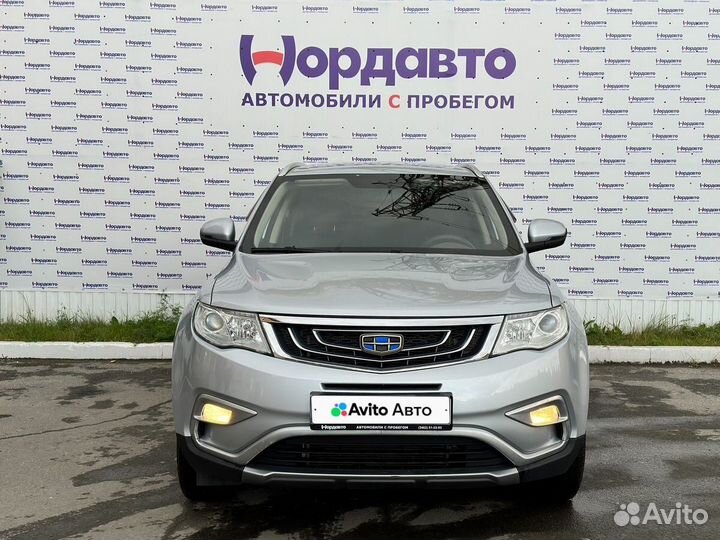 Geely Atlas 2.0 МТ, 2018, 60 000 км