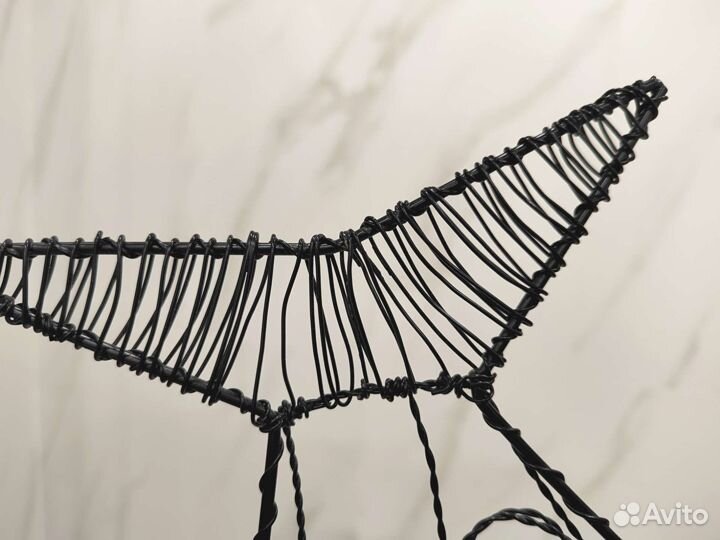 Рыбы плетёные из металла Панно настенное