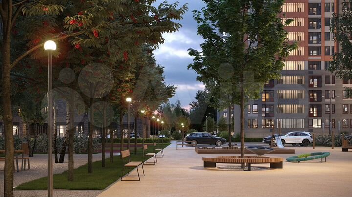 2-к. квартира, 45 м², 12/22 эт.