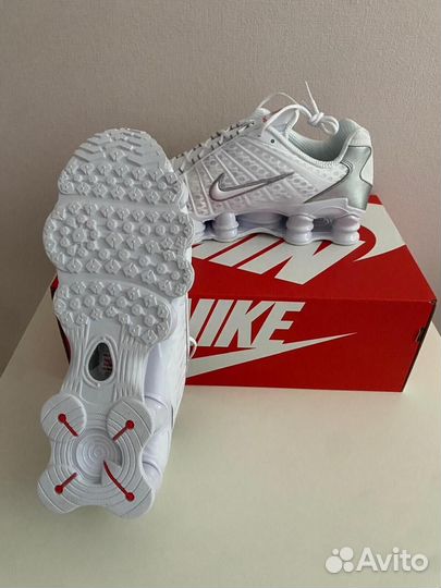 Кроссовки Nike Shox TL White (Арт.15701)