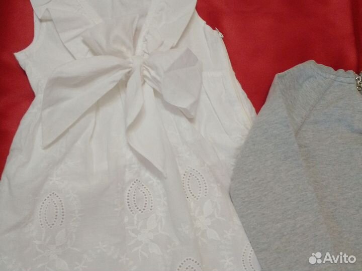 Платье для девочки 92