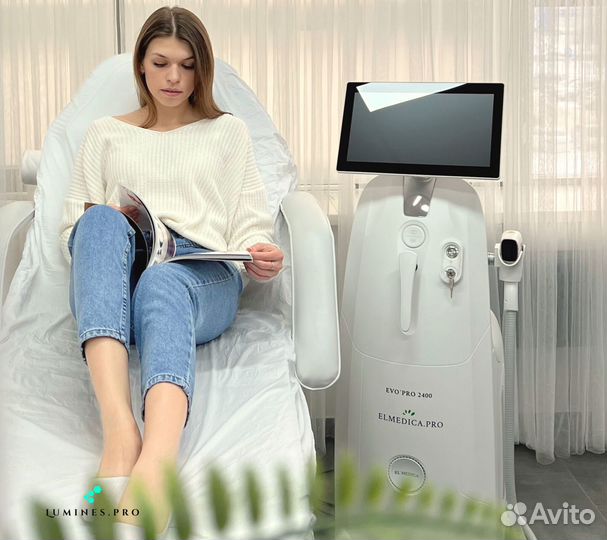 Диодный лазер для эпиляции Люминес’ Evo Pro 2400в