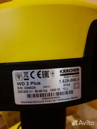 Karcher wd2 plus
