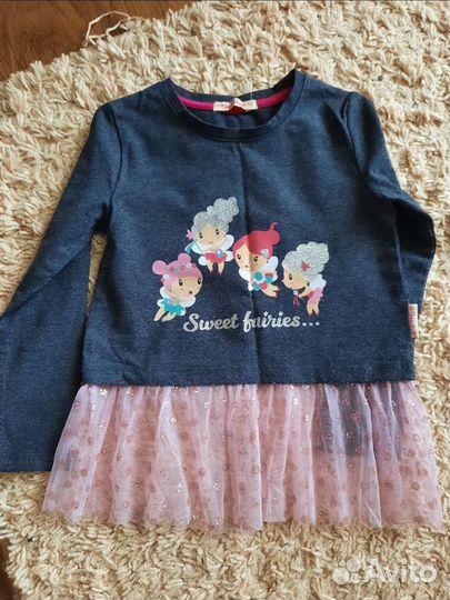 Вещи пакетом на девочку 104р