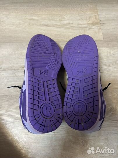 Кроссовки bape sta purple оригинальное качество