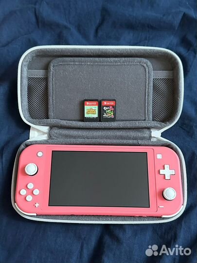 Nintendo switch lite pink