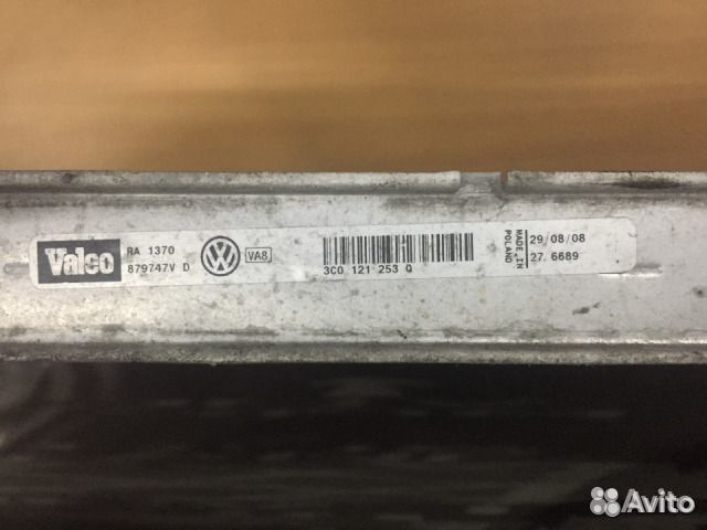 Радиатор Октавия А5 оригинал