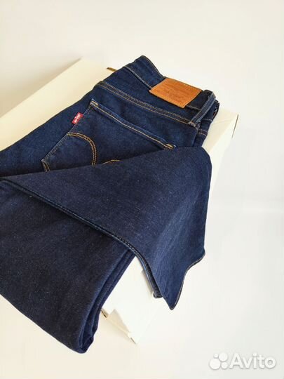 Джинсы женские Levis 721 high rise skinny р.44/46