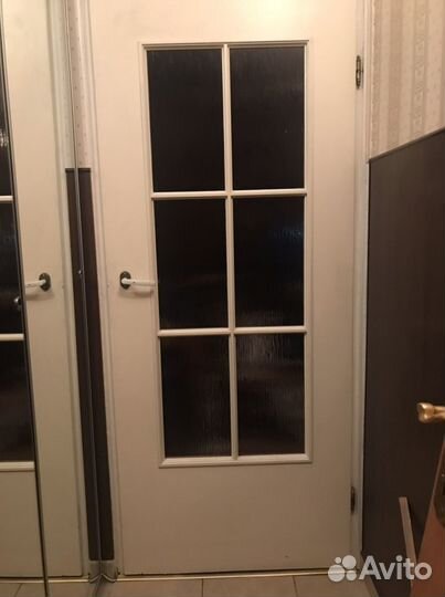 Дверь межкомнатная со стеклом бу