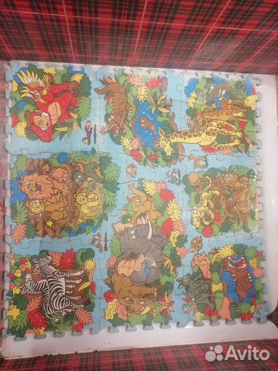 Коврик-пазл