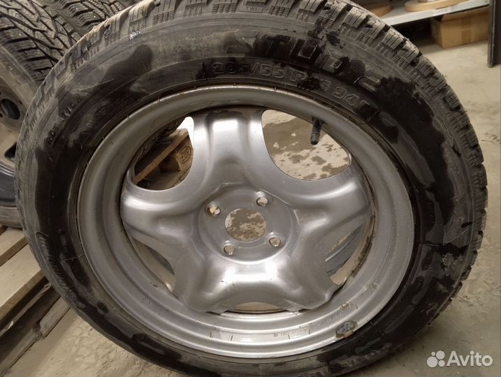 Зимняя резина. R16с дисками