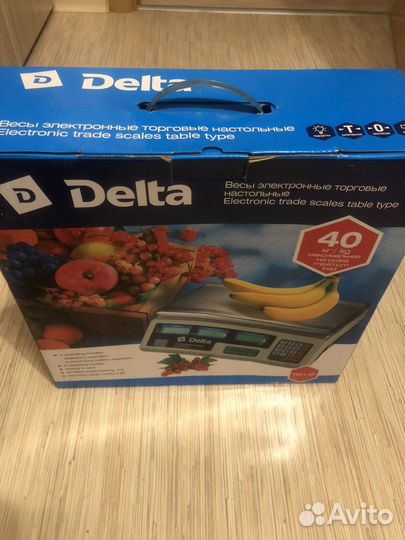 Весы новые Delta твн-40 до 40кг/5г