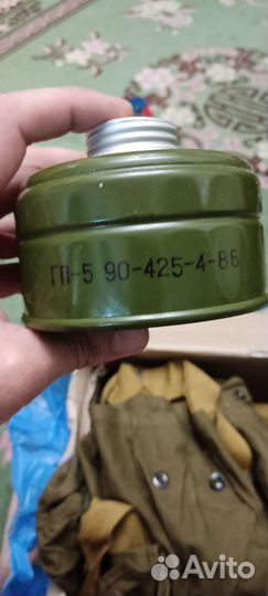Противогазы гп 5, фильтры, сумки (коробкой)