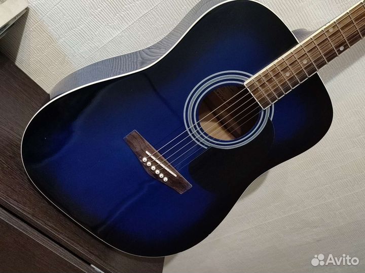 Martinez faw 702 bl акустическая гитара