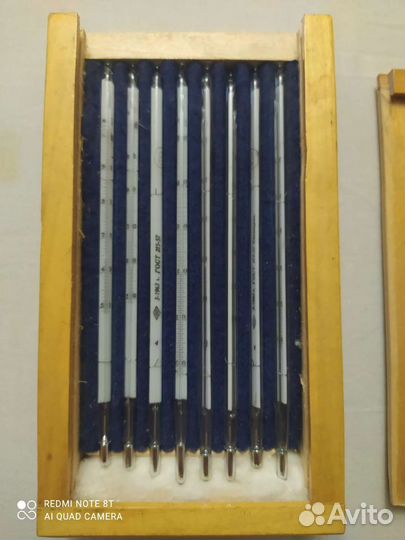 Термометры ртутные лабораторные