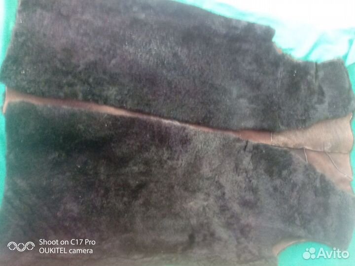 Жилет из мутона