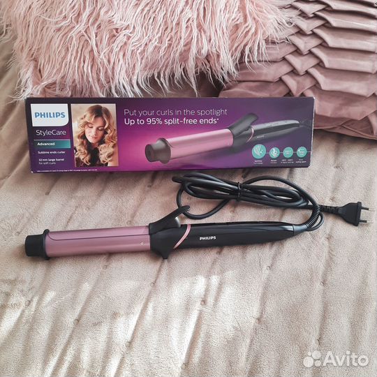 Щипцы для завивки крупных локонов Philips