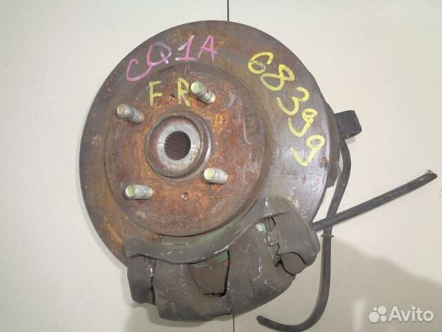 Тормозной диск mitsubishi CQ1A перед право