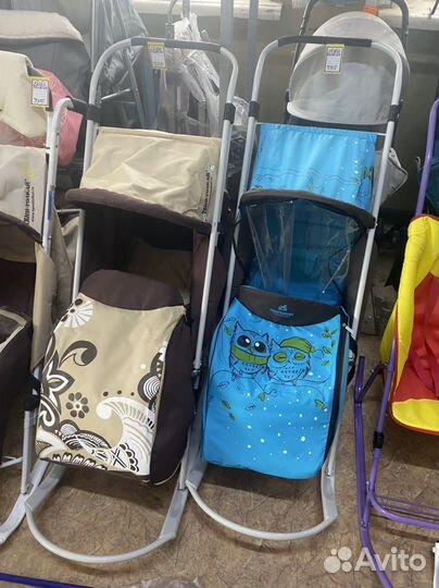 Санки коляска