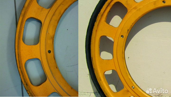 Восстановление резиновой поверхности