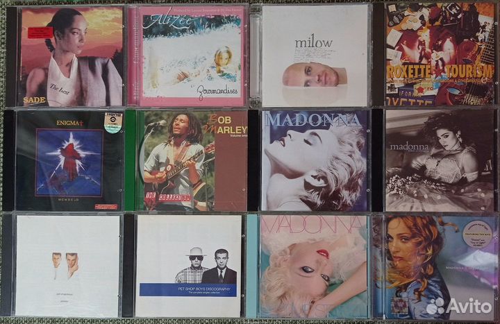 Музыкальные cd диски из Европы