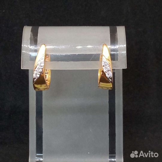 Золотые серьги