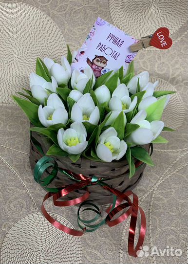 Мыльные букеты