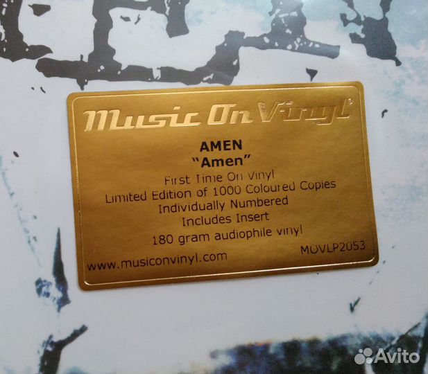 Винил Amen - Amen (Music On Vinyl, 2018, новый)