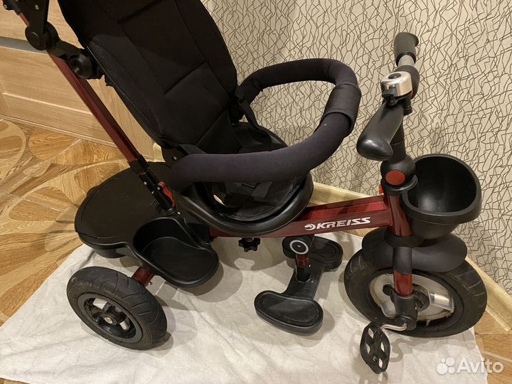 Трехколесный велосипед коляска