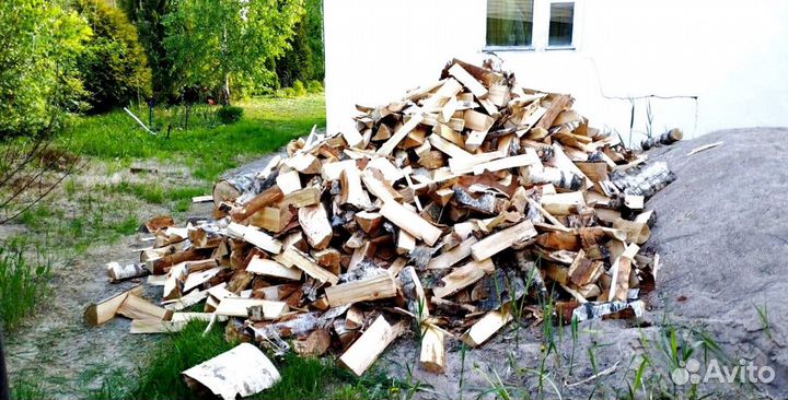 Дрова Березовые в укладку любого объема